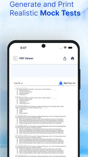 Sea Trials - USCG License Exam screenshot