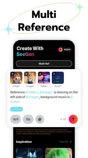 SeeGen AI: Seedance 2.0 & 2.5 screenshot