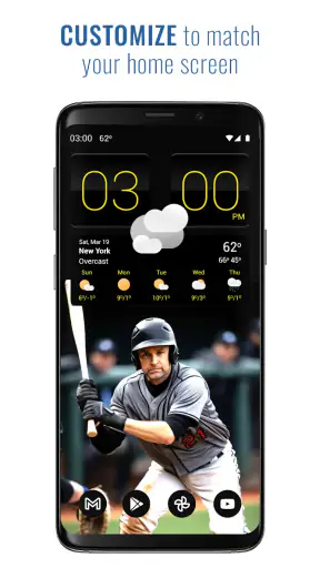 Sense V2 Flip Clock & Weather screenshot