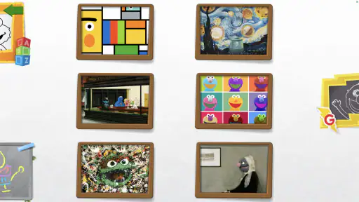 Sesame Street Art Maker screenshot