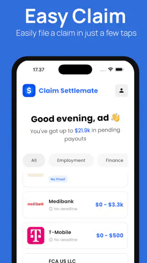 Settle: Class Actions screenshot