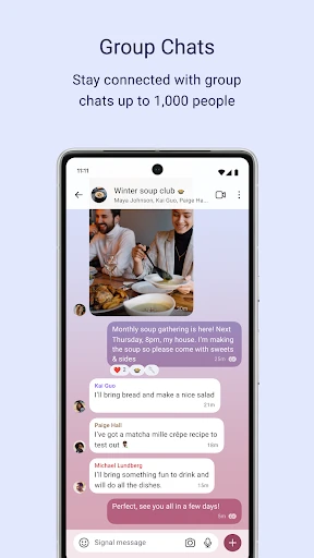 Signal Private Messenger screenshot
