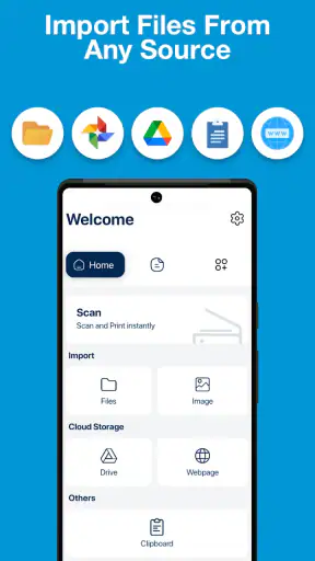 Smart HPrinter Service :ePrint screenshot