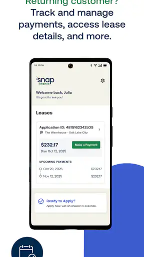 Snap Finance screenshot