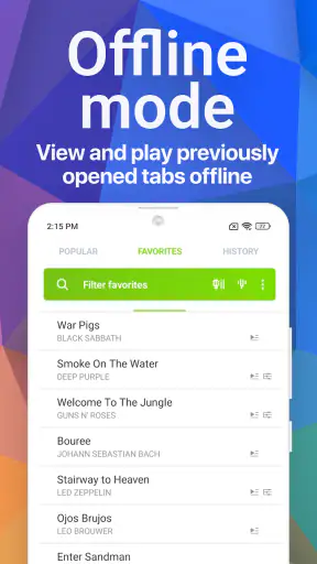 Songsterr Guitar Tabs & Chords screenshot