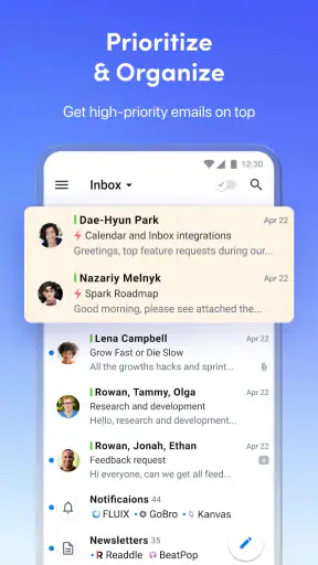 Spark Mail: AI Email, Calendar screenshot