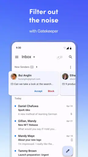 Spark Mail: AI Email, Calendar screenshot