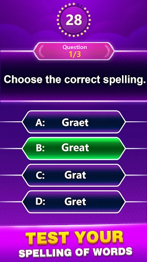 Spelling Quiz - Word Trivia screenshot