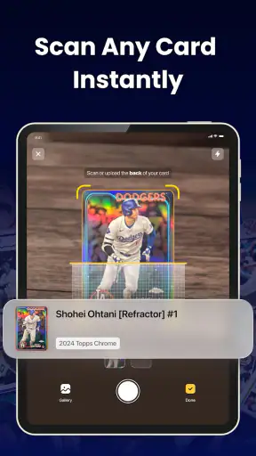 Spoly: Sports Card Scanner screenshot