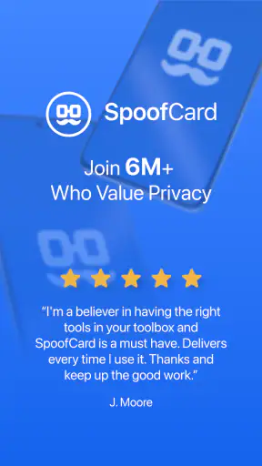 SpoofCard - Privacy Protection screenshot