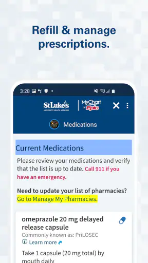 St. Luke's screenshot