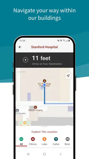 Stanford Health Care MyHealth screenshot