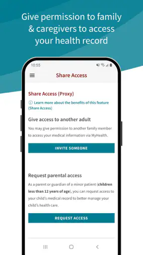 Stanford Health Care MyHealth screenshot