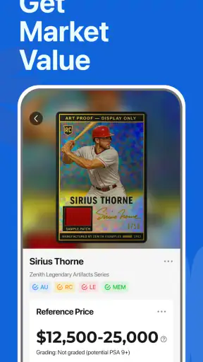 StarSnap: Sports Card Scanner screenshot