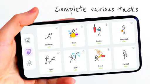 Stickman: draw animation maker screenshot