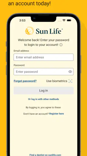 Sun Life Dental (U.S.) screenshot