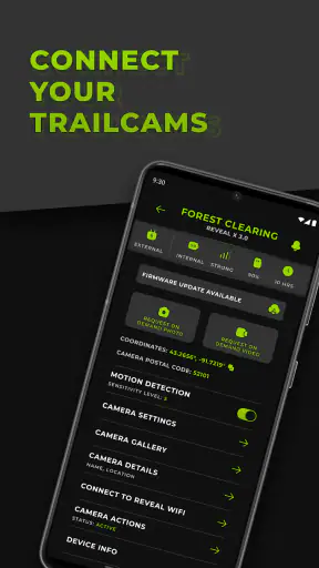 Tactacam REVEAL screenshot