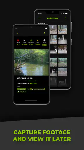 Tactacam REVEAL screenshot
