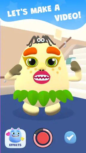 Talk to me Slimy: Talking Pet screenshot