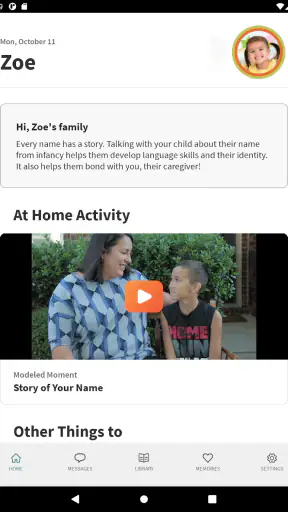 Teaching Strategies Family screenshot