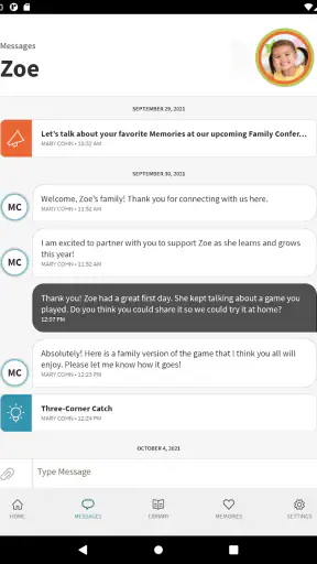 Teaching Strategies Family screenshot