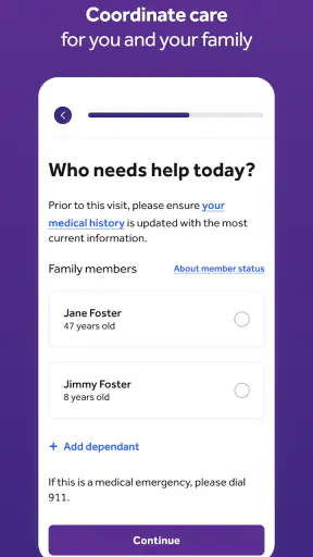 Teladoc Health screenshot