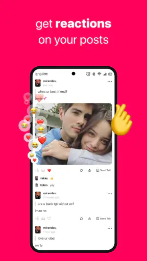 Tellonym: anonymous questions screenshot