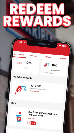 Terrible's+ Rewards screenshot