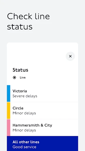 TfL Go: Plan, Pay, Travel screenshot