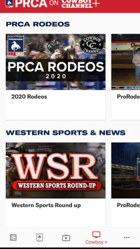 The Cowboy Channel Plus screenshot