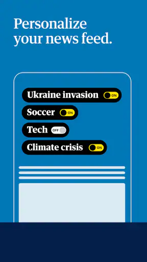 The Guardian - Live World News screenshot