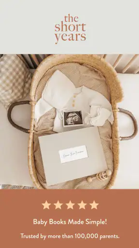 The Short Years Baby Book screenshot