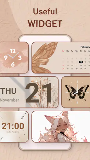 Theme, Widget & Icon changer screenshot