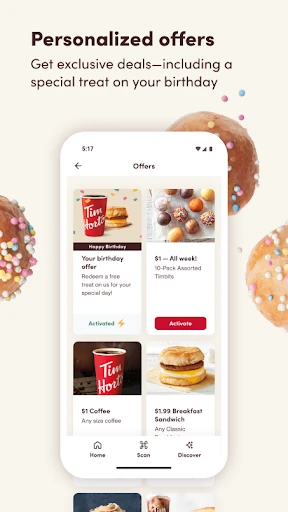Tim Hortons screenshot