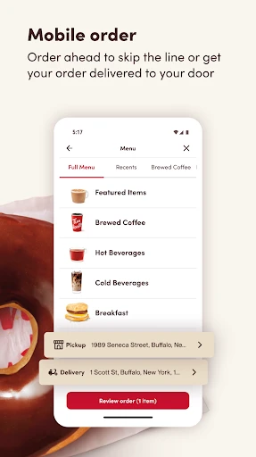 Tim Hortons screenshot