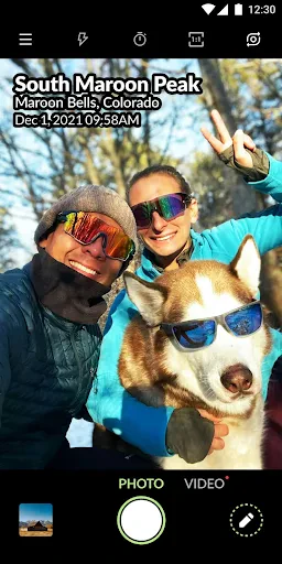 Timestamp Camera, Auto GPS Cam screenshot