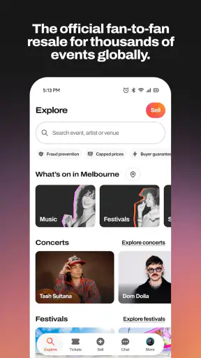 Tixel－Face Value Ticket Resale screenshot