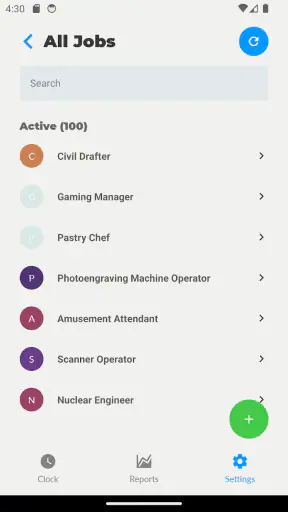 Toolr: Time Clock Calculator screenshot