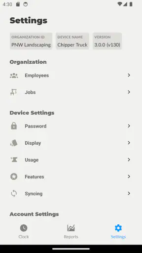 Toolr: Time Clock Calculator screenshot