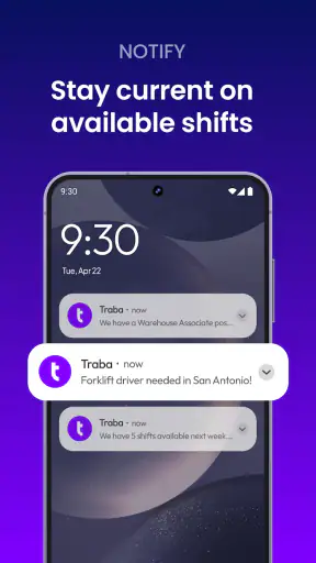 Traba screenshot