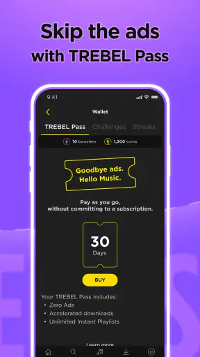 TREBEL: Music, MP3 & Podcasts screenshot