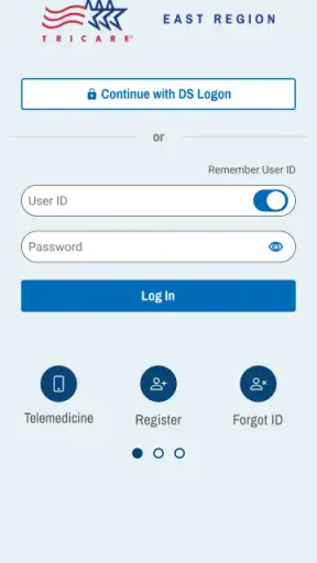 TRICARE East screenshot