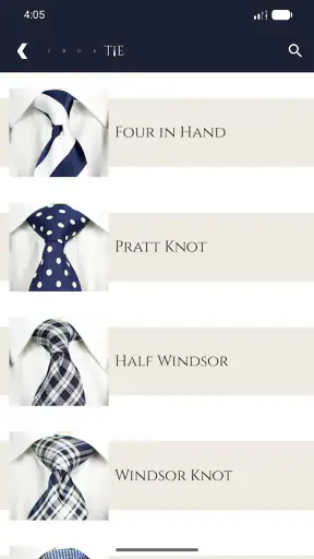 True Tie: Tie Knot Guide screenshot