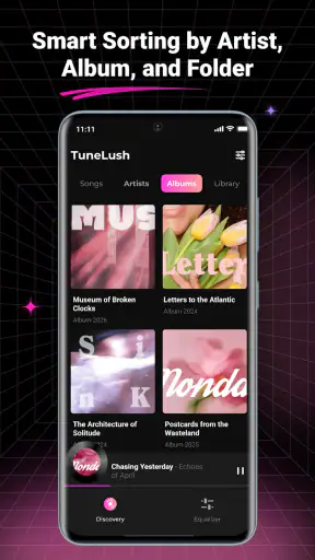 TuneLush-Offline Music Player screenshot