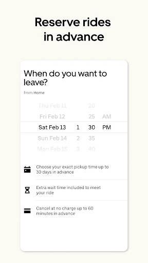 Uber - Request a ride screenshot