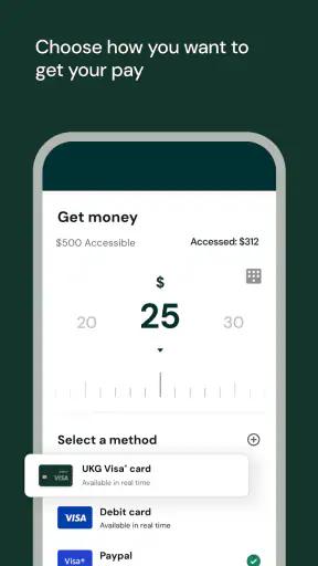 UKG Wallet screenshot
