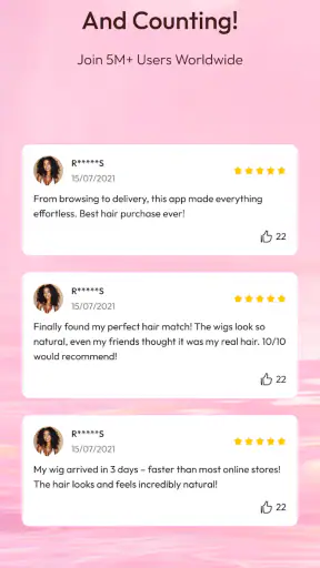 UNice: Wigs & Hair Bundles screenshot