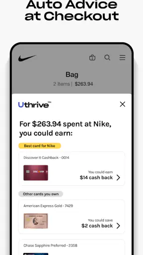 Uthrive: Rewards & Cashback screenshot