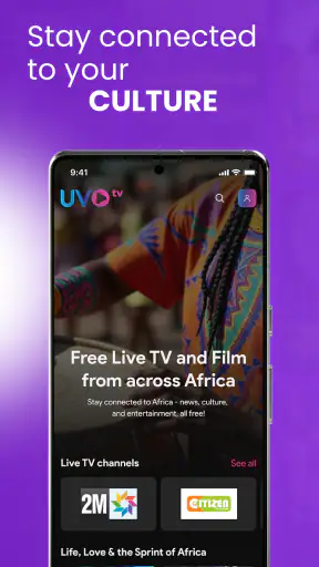 UVOtv: Watch Live TV & Movies screenshot