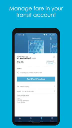 Ventra screenshot